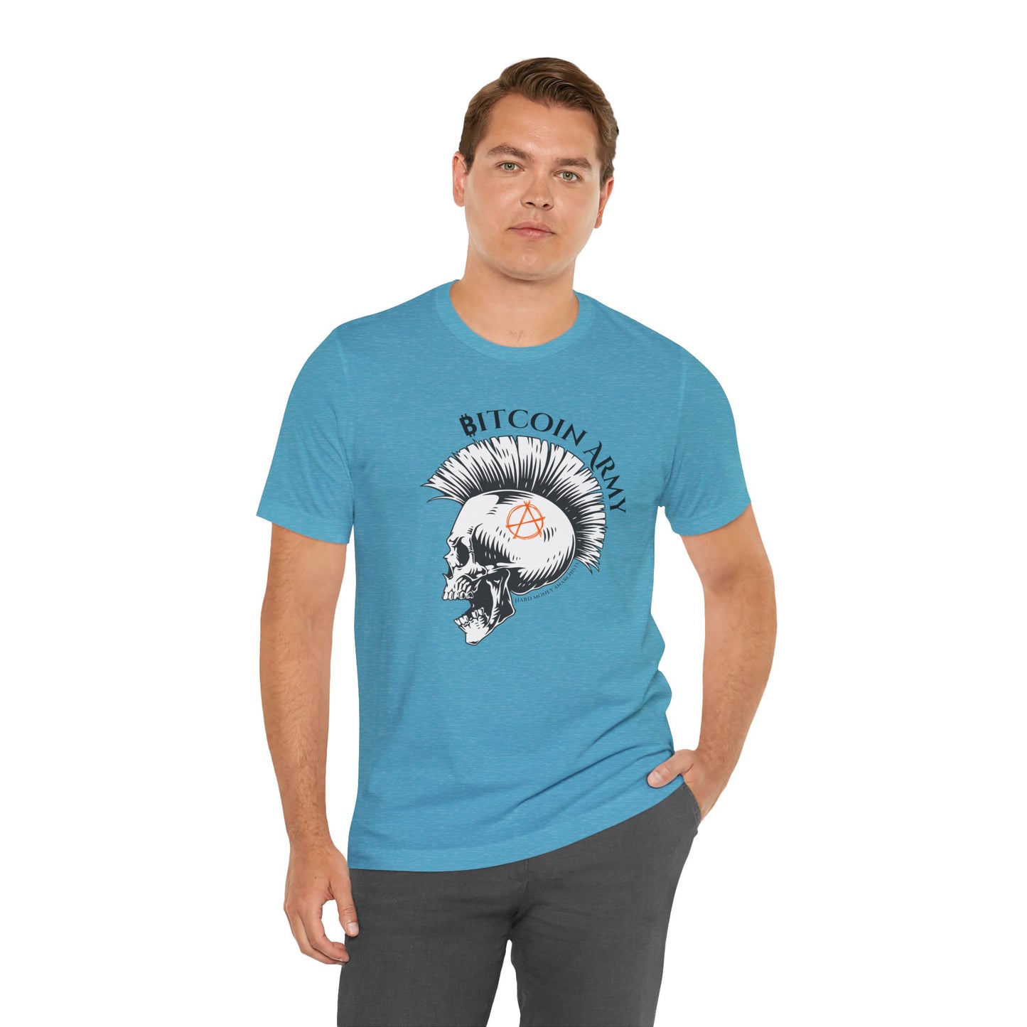 Bitcoin Army Hard Money Anarchists T-Shirt