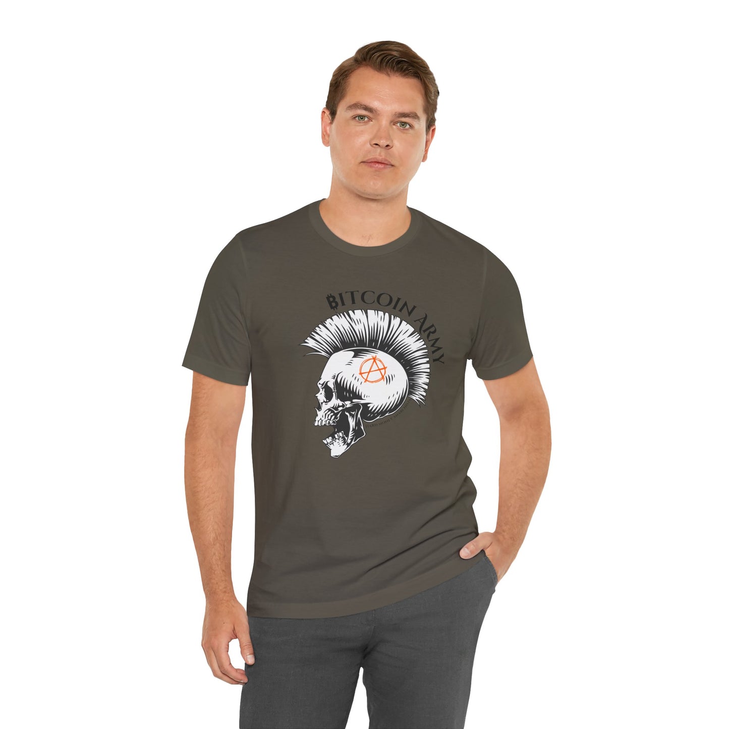 Bitcoin Army Hard Money Anarchists T-Shirt