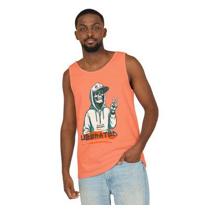 We Are All Satoshi Liberated NRG Skeleton Tank Top