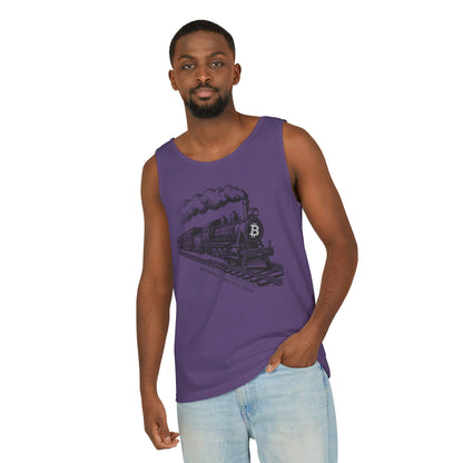 Nothing Stops This Train Vintage Unisex Tank Top
