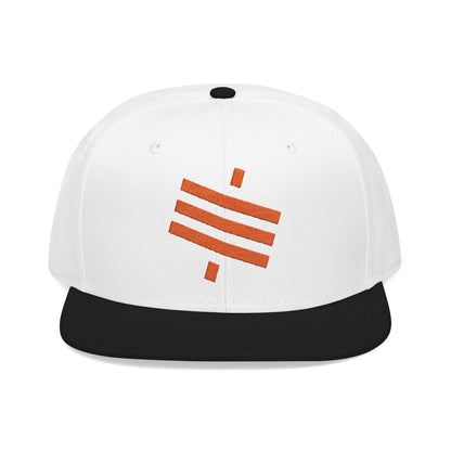 SATS Symbol Embroidered Snapback Hat