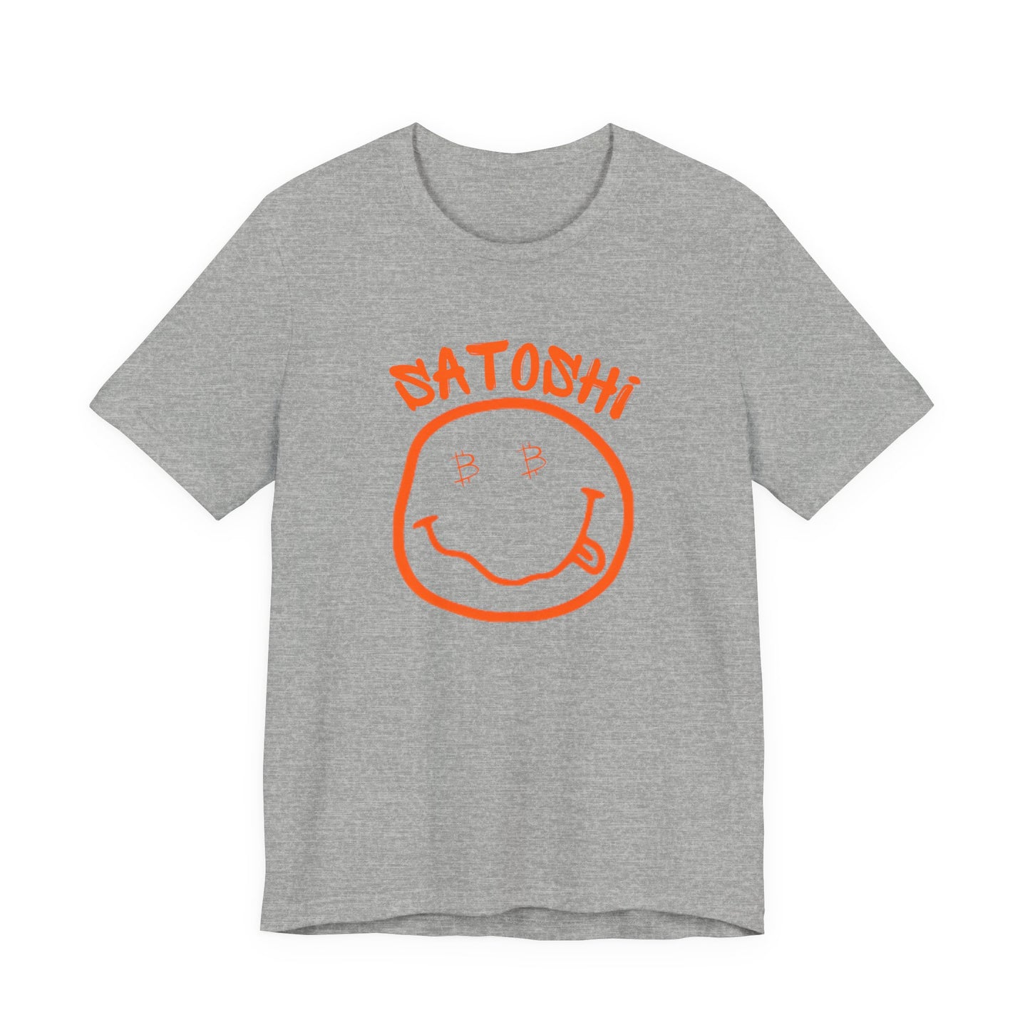 Bitcoin Eyed Satoshi Smiley T-Shirt