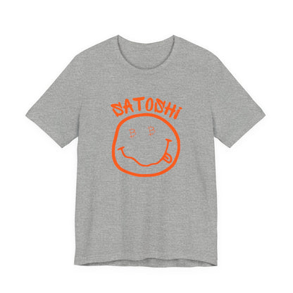 Bitcoin Eyed Satoshi Smiley T-Shirt