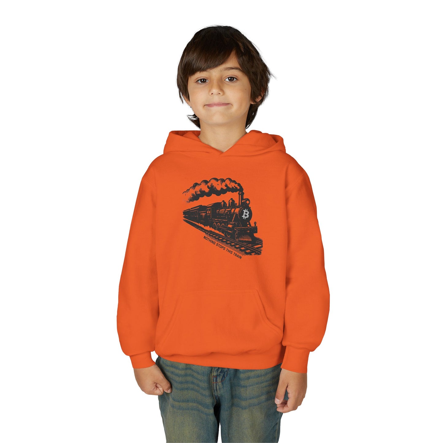 Nothing Stops This Train Youth Hoodie