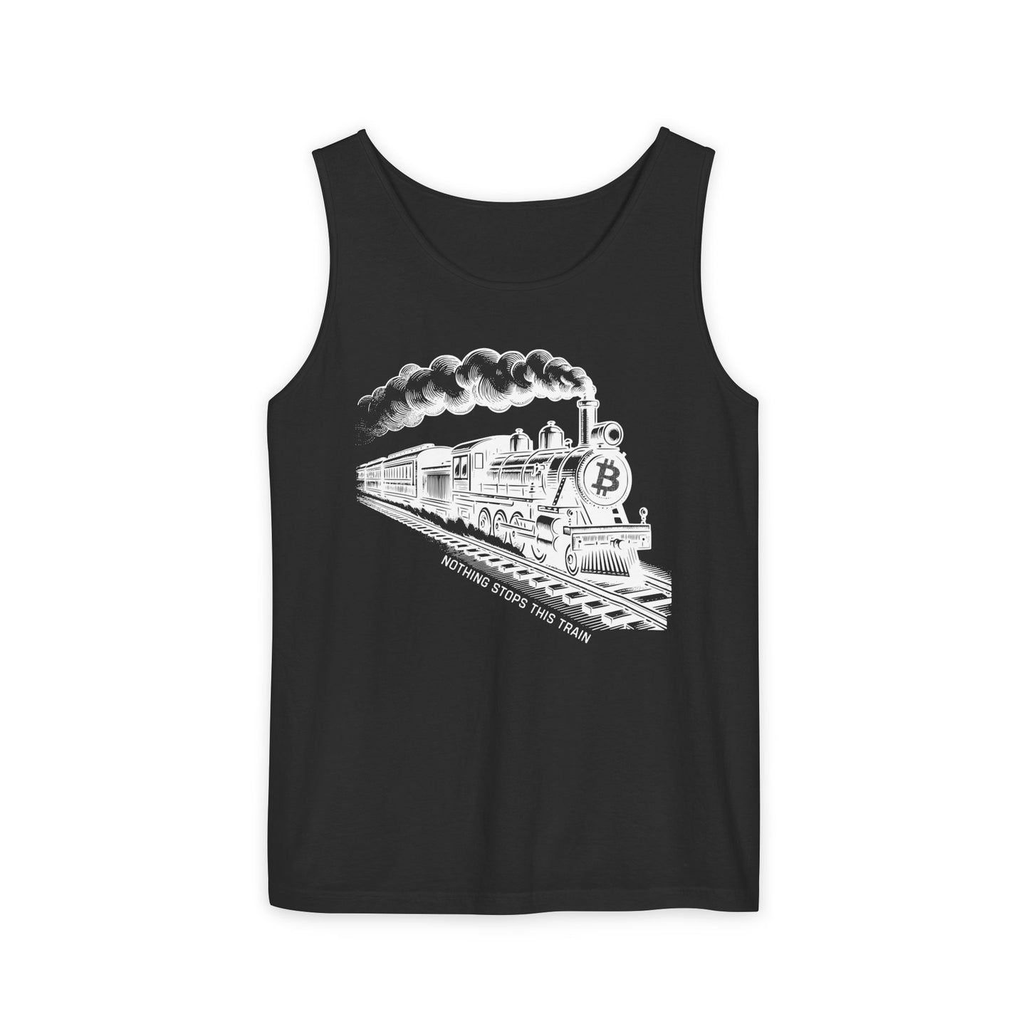 Nothing Stops This Train Vintage Unisex Tank Top