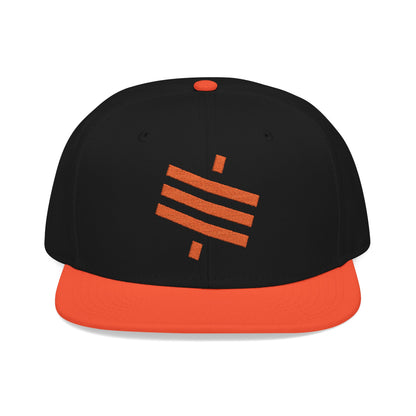 SATS Symbol Embroidered Snapback Hat