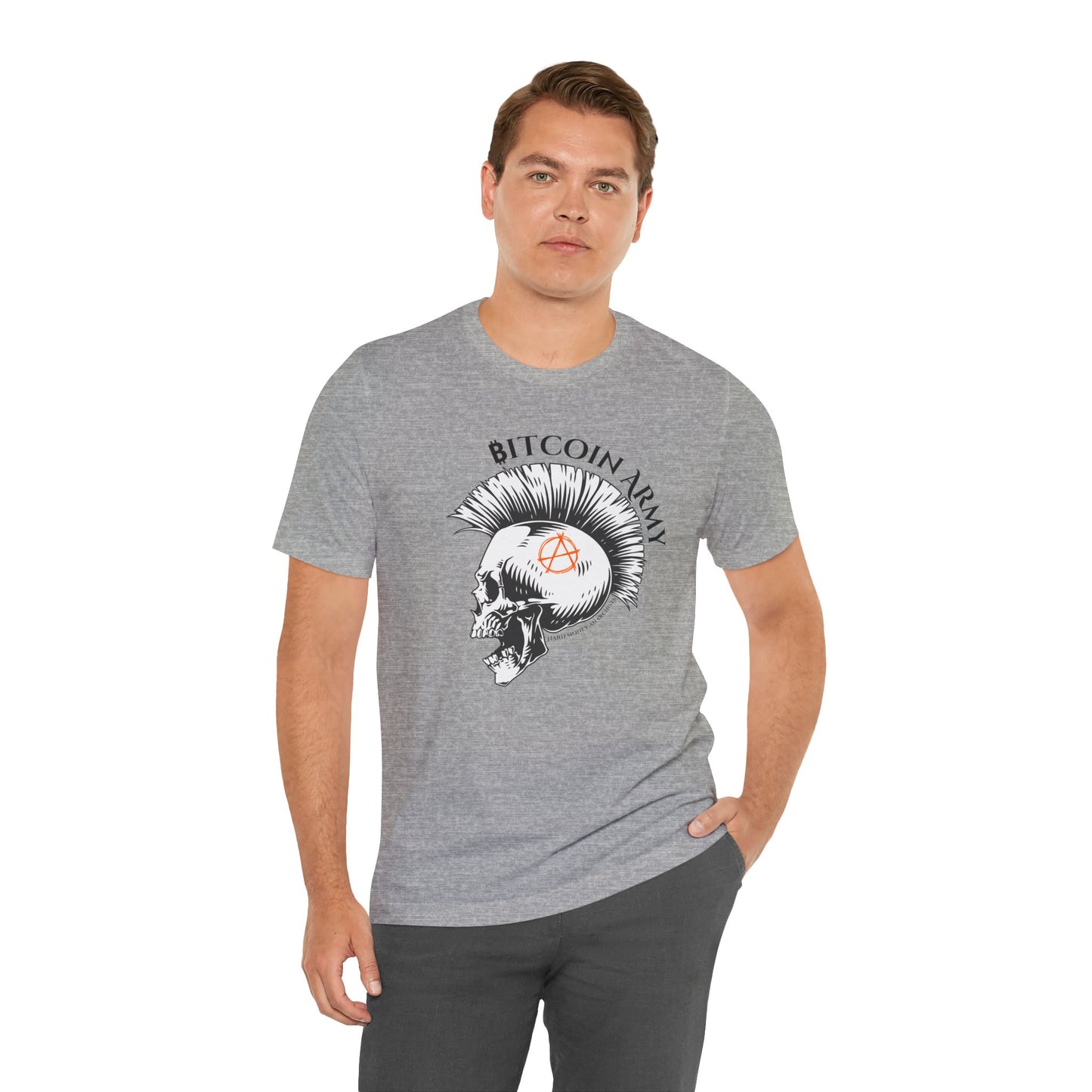 Bitcoin Army Hard Money Anarchists T-Shirt