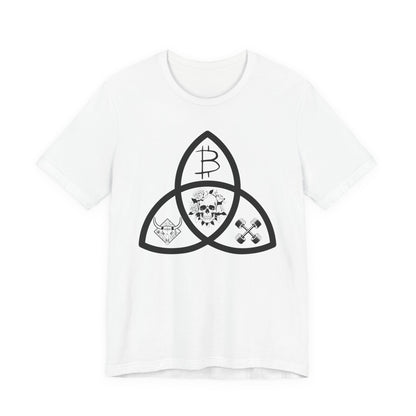 Beef Barbells Bitcoin Trifecta T-Shirt