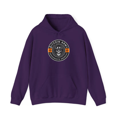 Bitcoin Army Grassroots Anarchy Hoodie