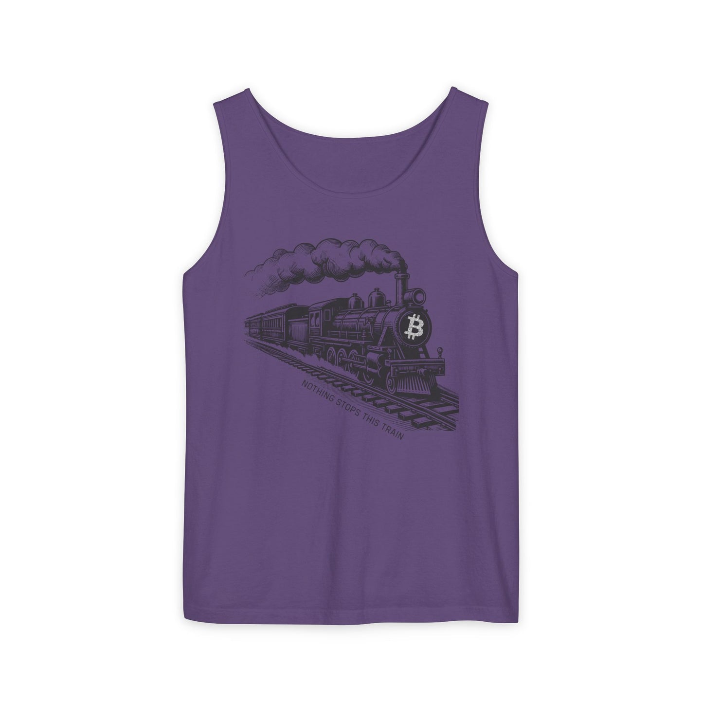 Nothing Stops This Train Vintage Unisex Tank Top