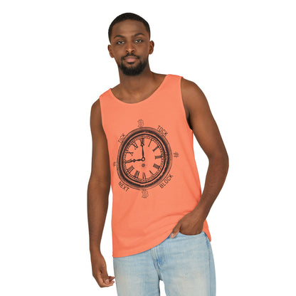 Tick Tock Next Block Unisex Tank Top
