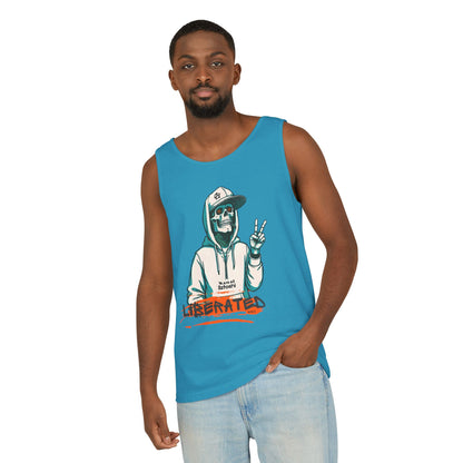 We Are All Satoshi Liberated NRG Skeleton Tank Top