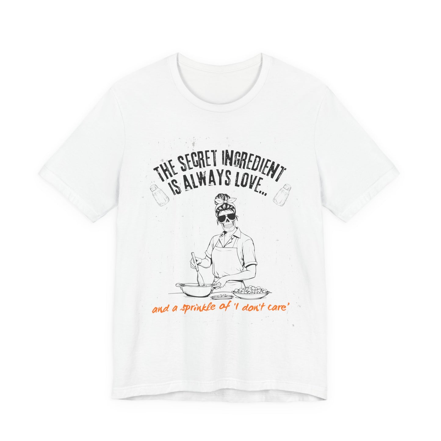 Love-Inspired Cooking Tee, Funny Shirt, Gift for Foodies, Unisex T-Shirt, Perfect for Occasions, Casual Wear