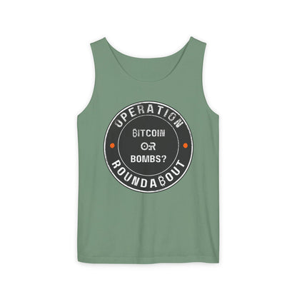 Bitcoin Or Bombs Operation Roundabout Tank Top