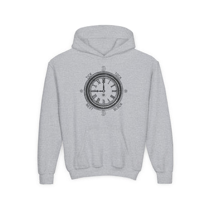 Tick Tock Next Block Youth Hoodie