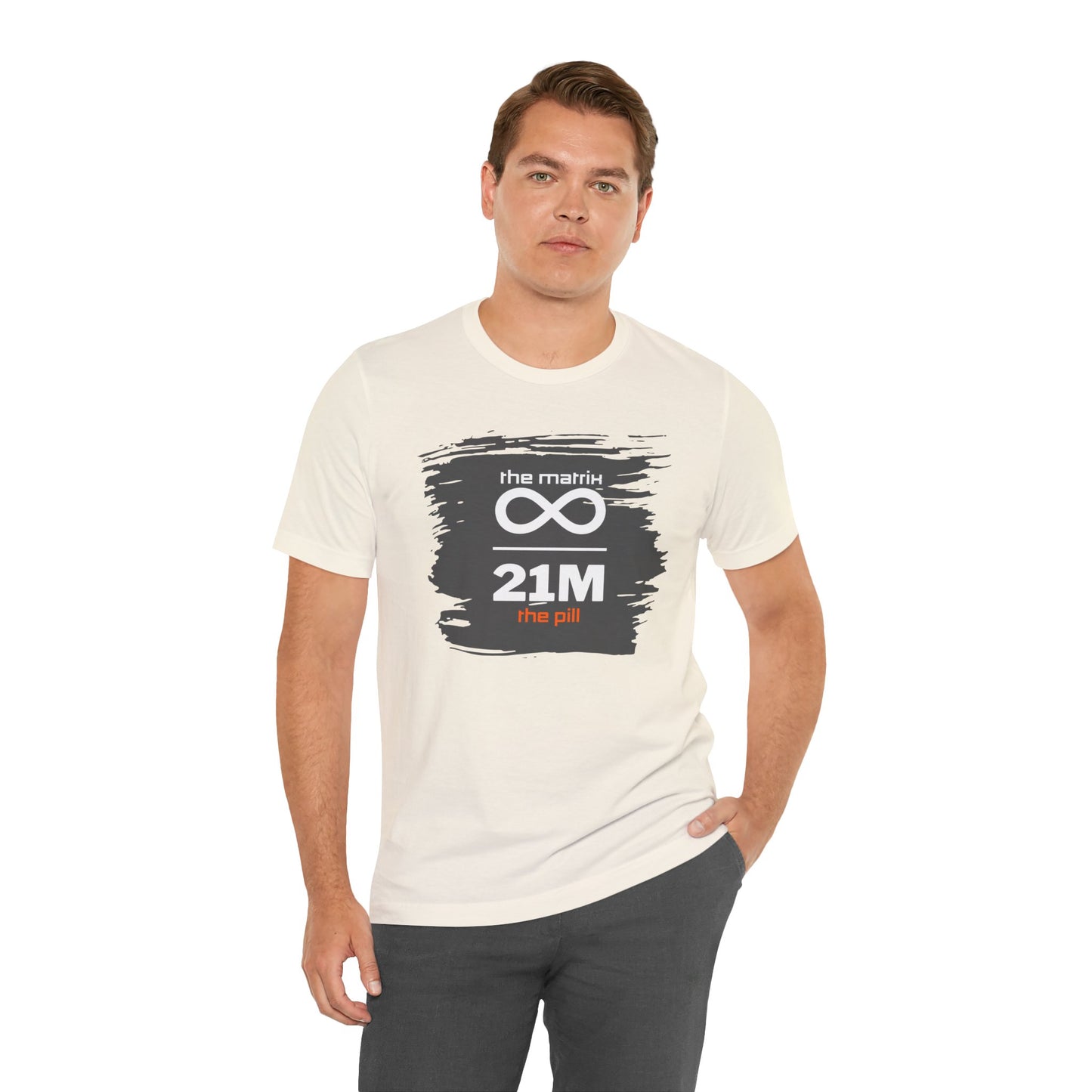Fiat Matrix Bitcoin Orange Pill T-Shirt