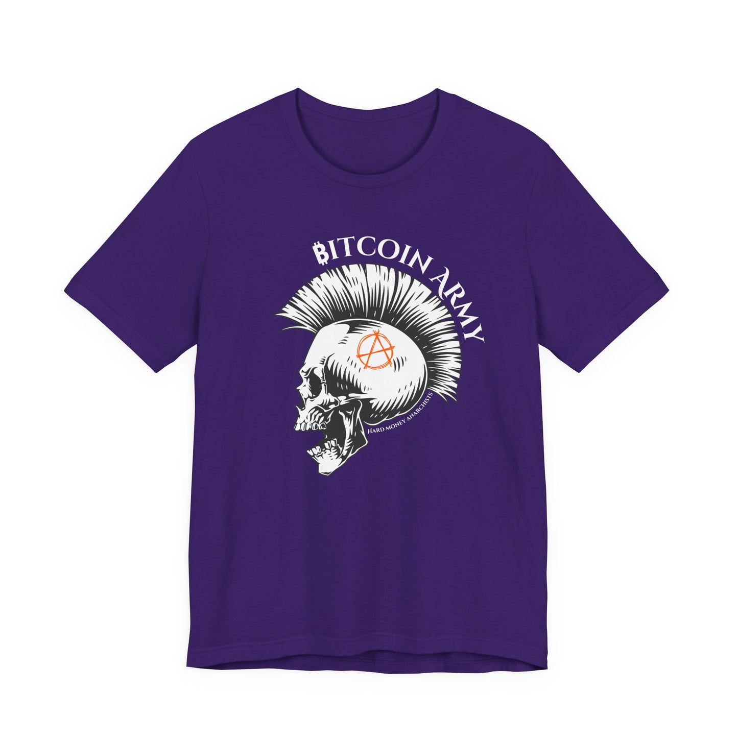 Bitcoin Army Hard Money Anarchists T-Shirt