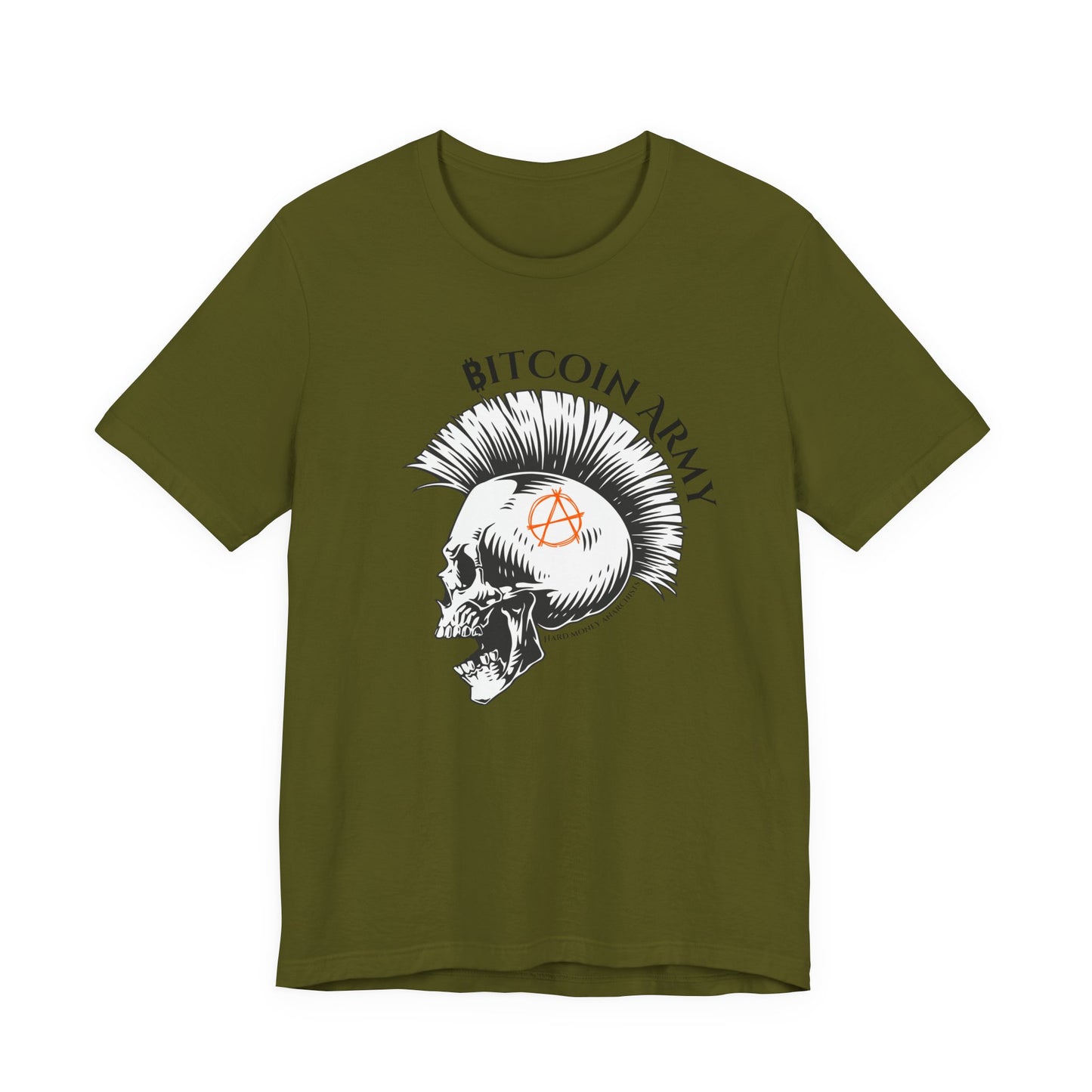 Bitcoin Army Hard Money Anarchists T-Shirt