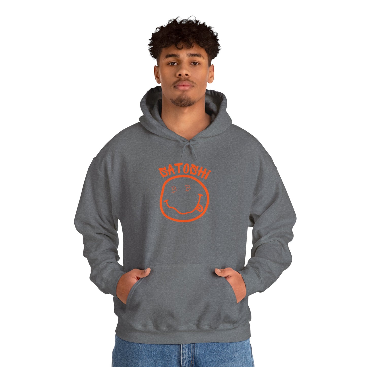 Bitcoin Eyed Satoshi Smiley Hoodie