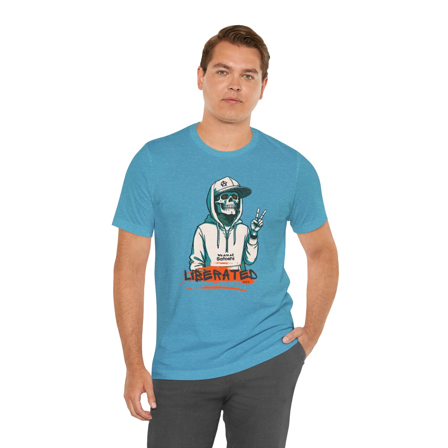 We Are All Satoshi Liberated NRG T-Shirt