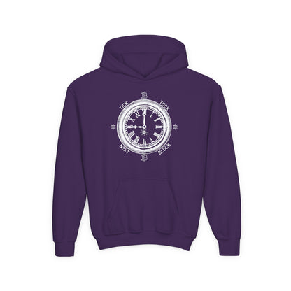 Tick Tock Next Block Youth Hoodie