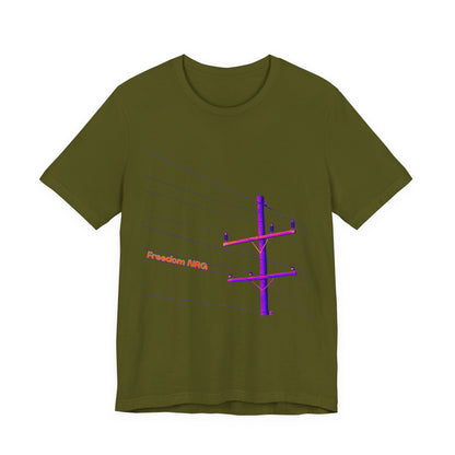 Power Lines Liberated NRG T-Shirt Unisex