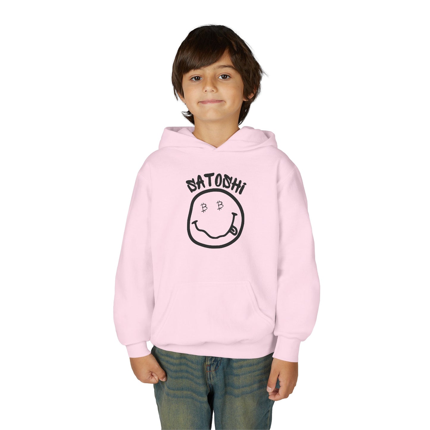 Bitcoin Eyed Satoshi Youth Hoodie