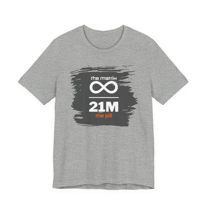 Fiat Matrix Bitcoin Orange Pill T-Shirt
