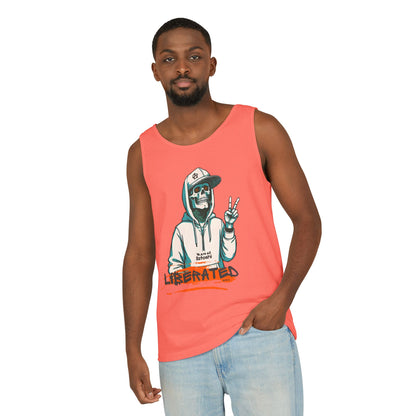We Are All Satoshi Liberated NRG Skeleton Tank Top