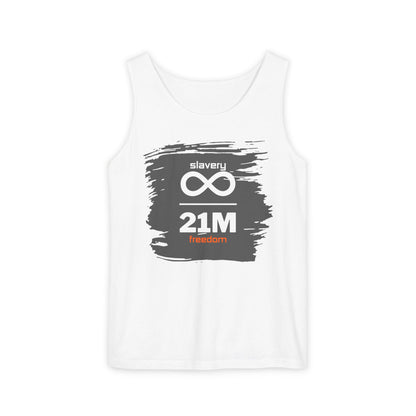 Bitcoin Supply Slavery/Freedom Tank Top