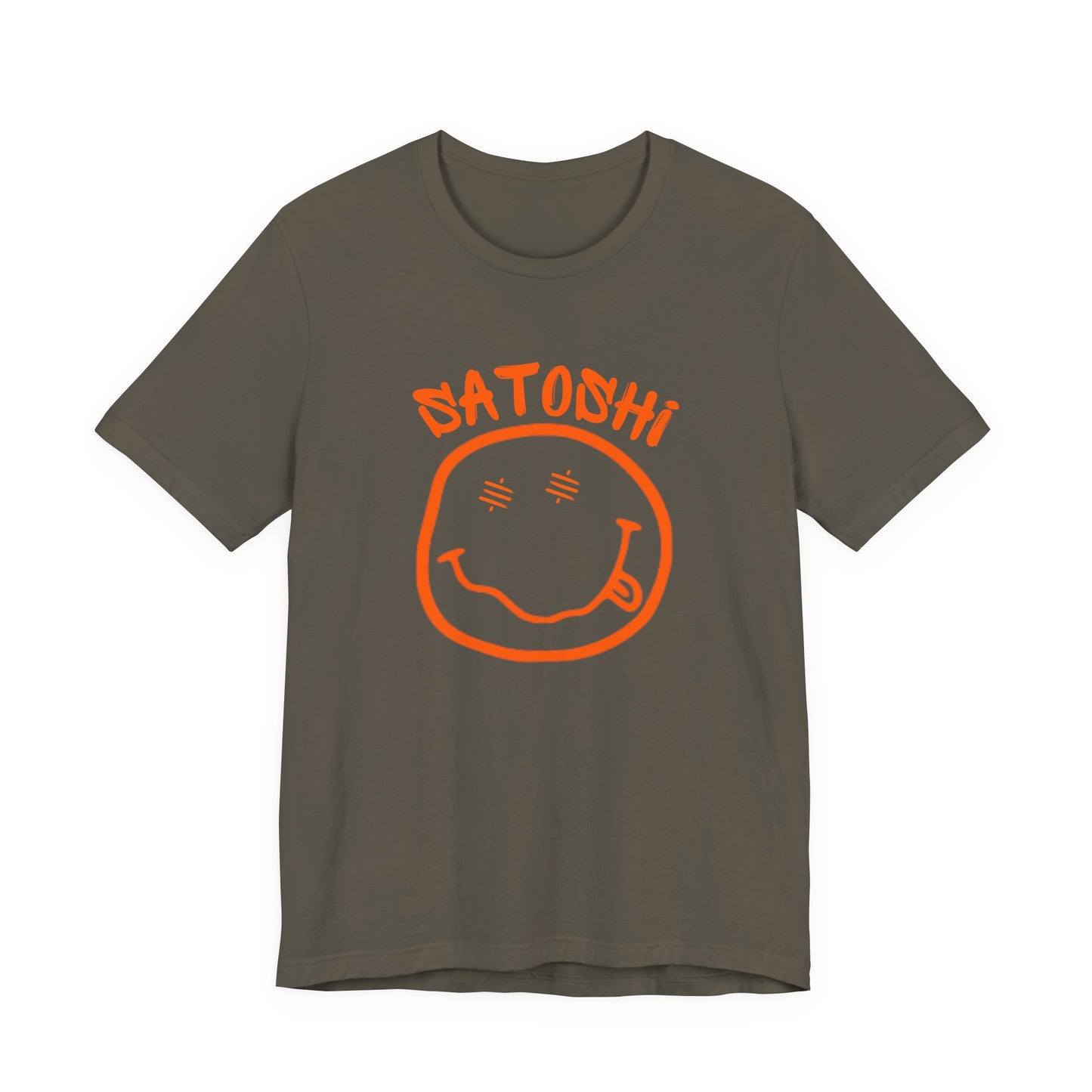 SATS Eyed Satoshi Smiley T-Shirt