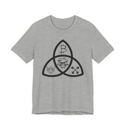 Beef Barbells Bitcoin Trifecta T-Shirt