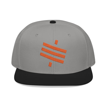 SATS Symbol Embroidered Snapback Hat