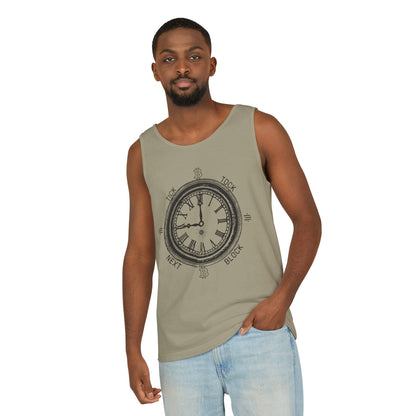 Tick Tock Next Block Unisex Tank Top