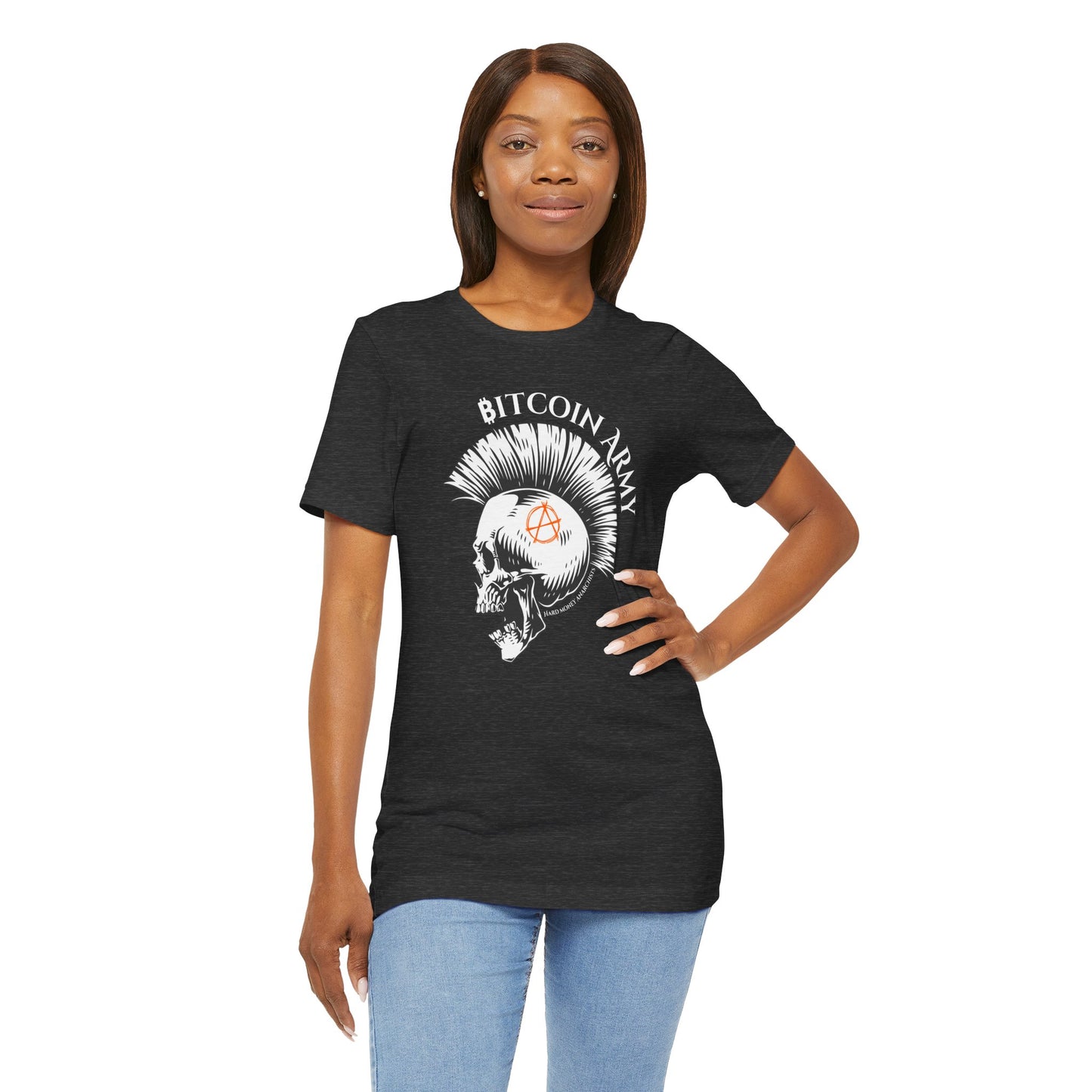 Bitcoin Army Hard Money Anarchists T-Shirt