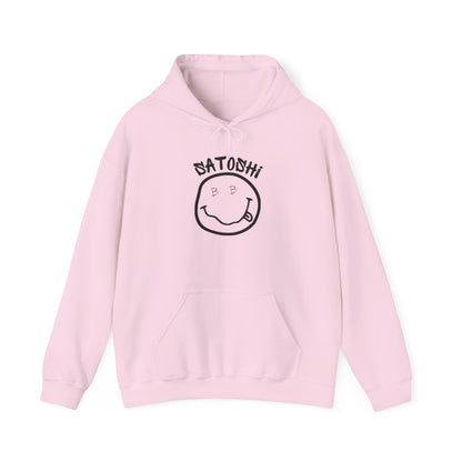 Bitcoin Eyed Satoshi Smiley Hoodie