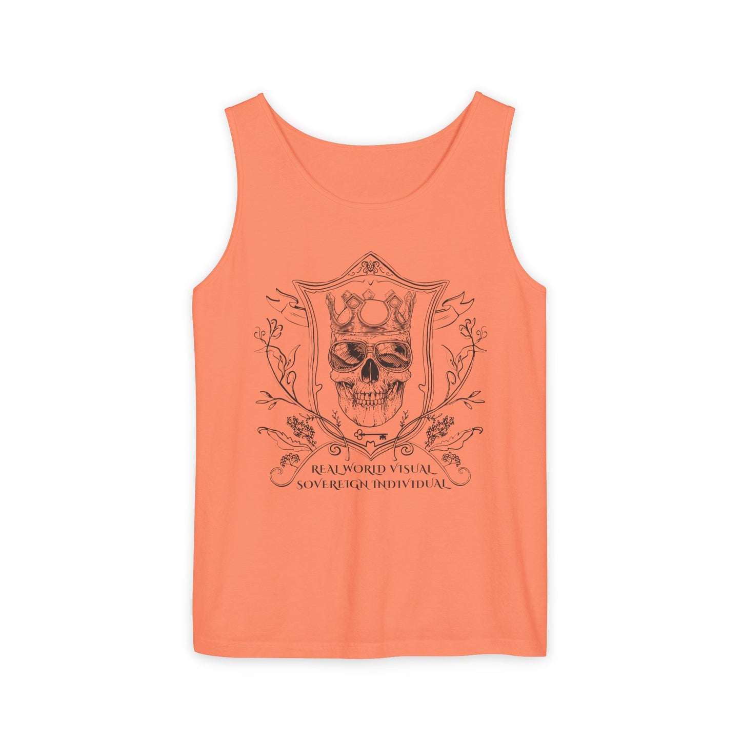 Sovereign Individual Skull Unisex Tank Top