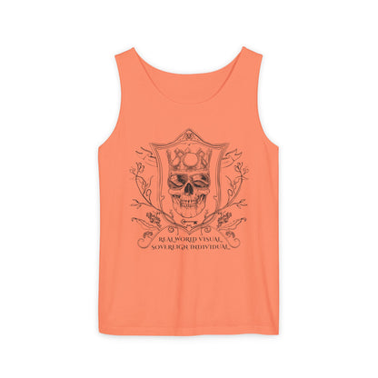Sovereign Individual Skull Unisex Tank Top