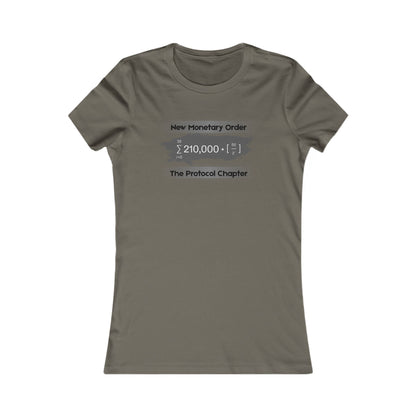 New Monetary Order The Protocol Chapter Women's T-Shirt
