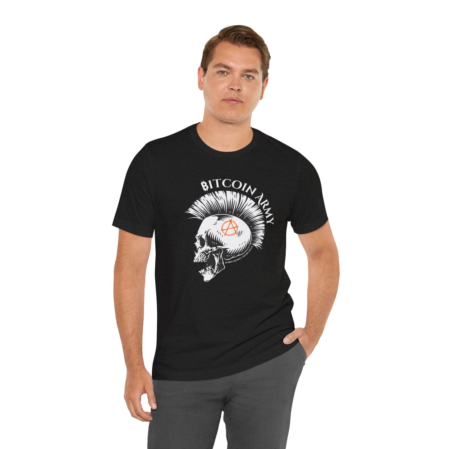 Bitcoin Army Hard Money Anarchists T-Shirt