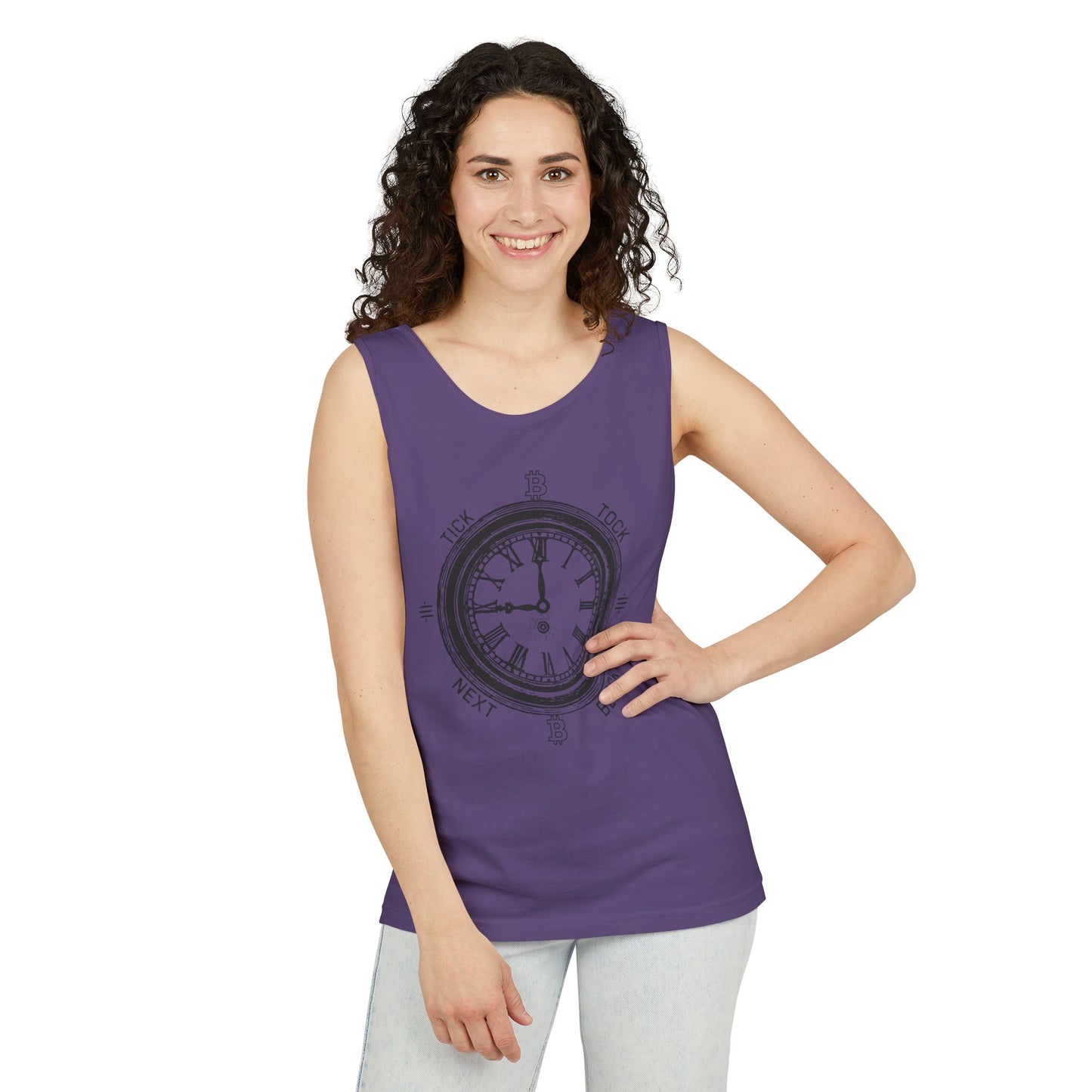 Tick Tock Next Block Unisex Tank Top