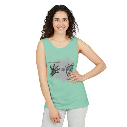 Weird Turn Pro Hand & Skull Unisex Tank Top