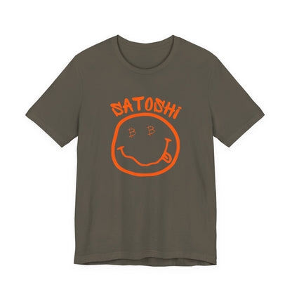 Bitcoin Eyed Satoshi Smiley T-Shirt