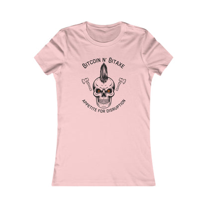 Bitcoin N' Bitaxe Appetite For Disruption Women's T-Shirt