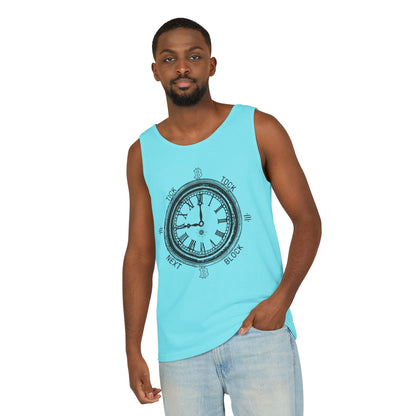 Tick Tock Next Block Unisex Tank Top