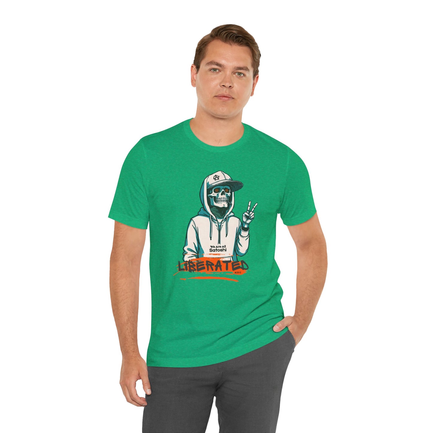 We Are All Satoshi Liberated NRG T-Shirt