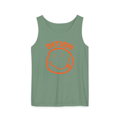 Bitcoin Eyed Satoshi Smiley Tank Top