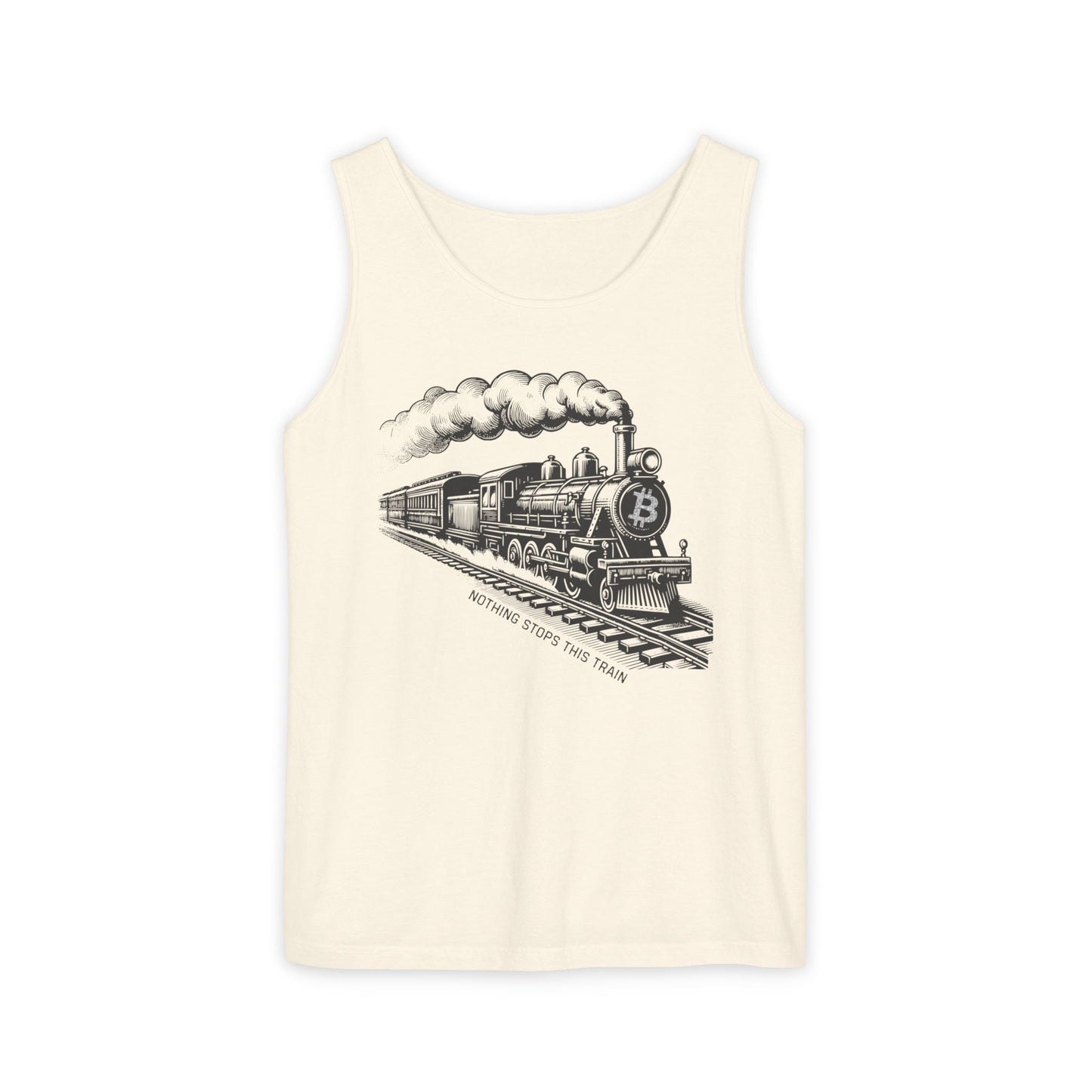 Nothing Stops This Train Vintage Unisex Tank Top