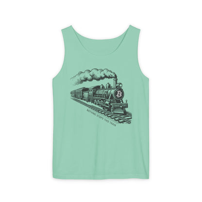 Nothing Stops This Train Vintage Unisex Tank Top