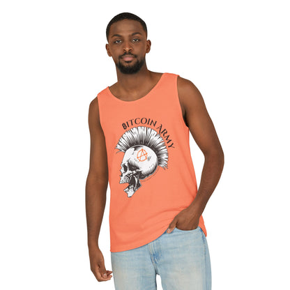 Bitcoin Army Hard Money Anarchists Tank Top